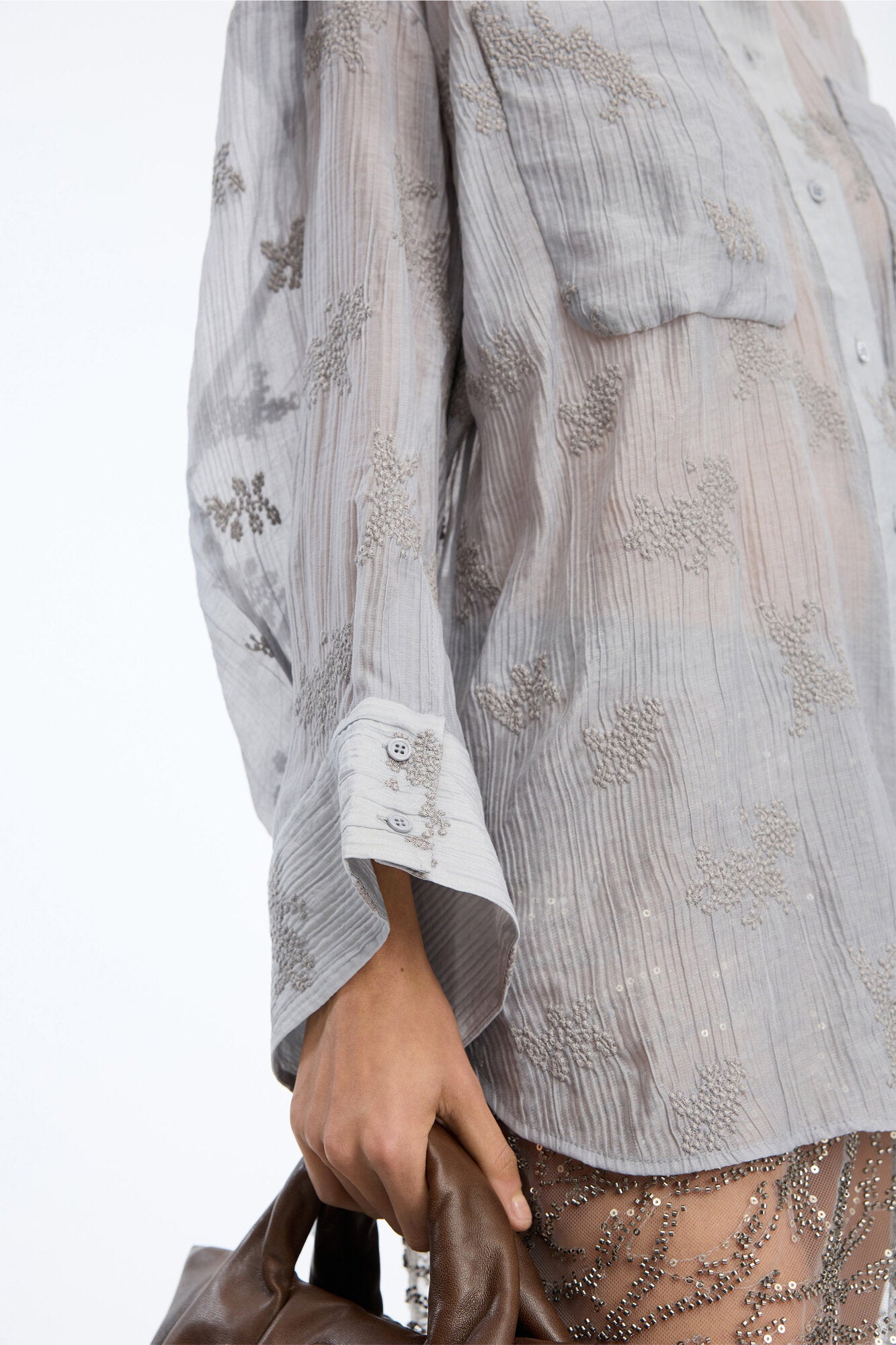 Fortunato skjorte - 80 Light Grey