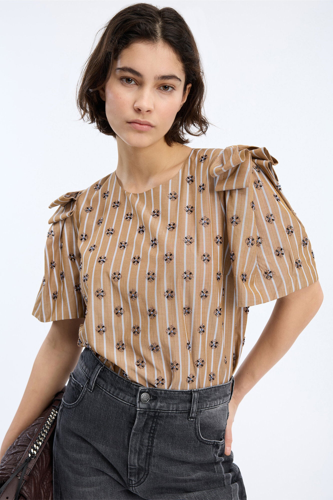 Vapouri bluse - 38 Nature