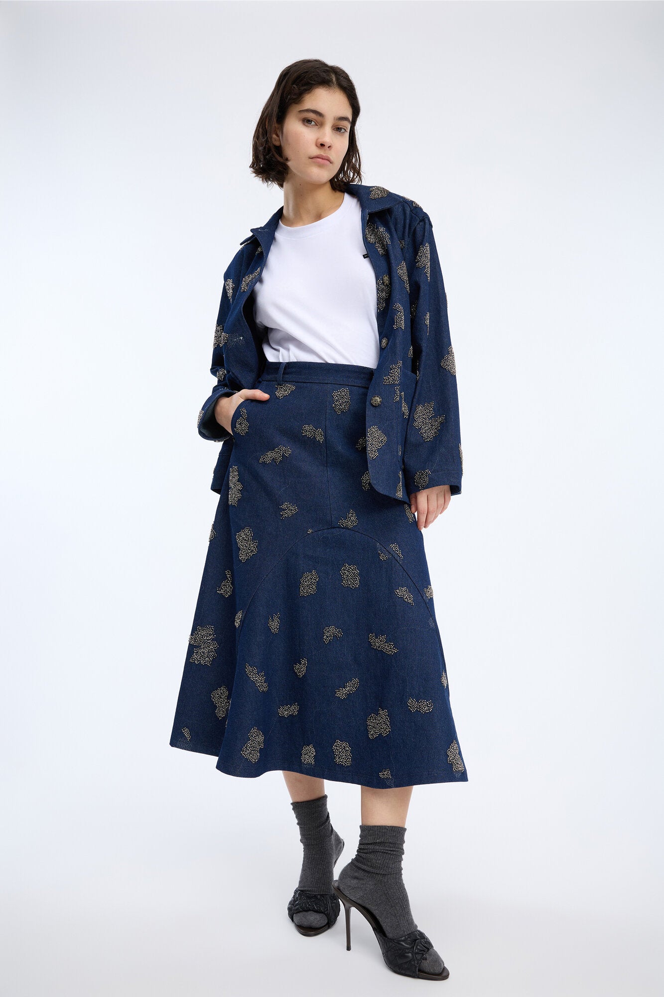 Vichola jakke - 46 Navy