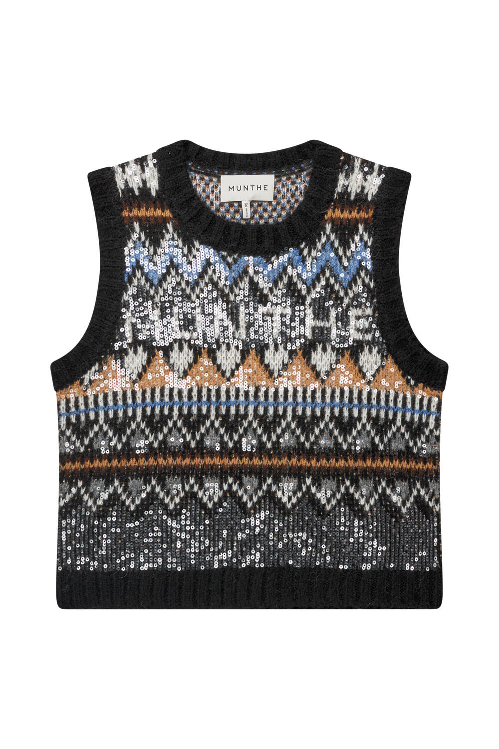 Vitalism strikvest - 202 Mix Black