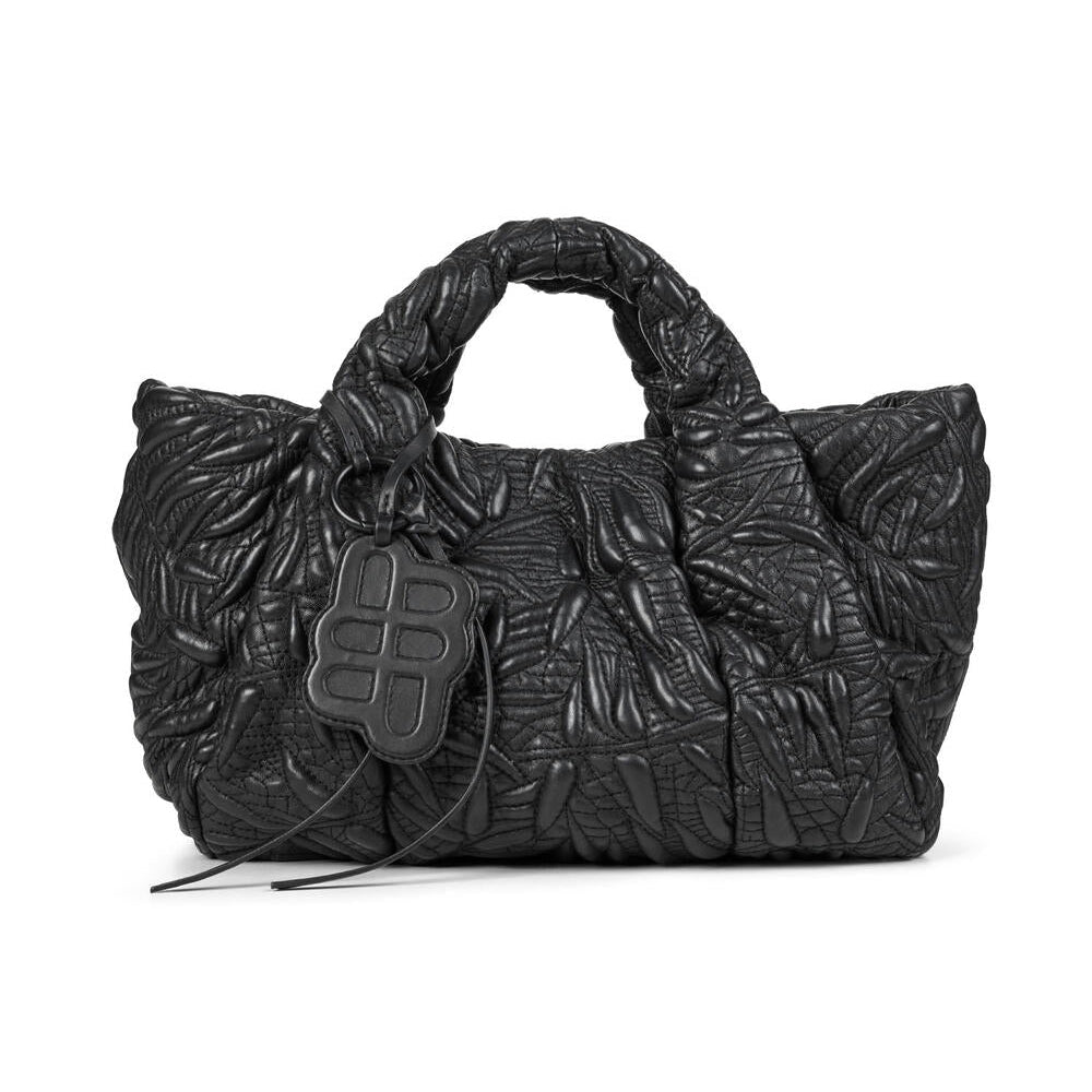 Lix Quilt lædertaske - 2 Black