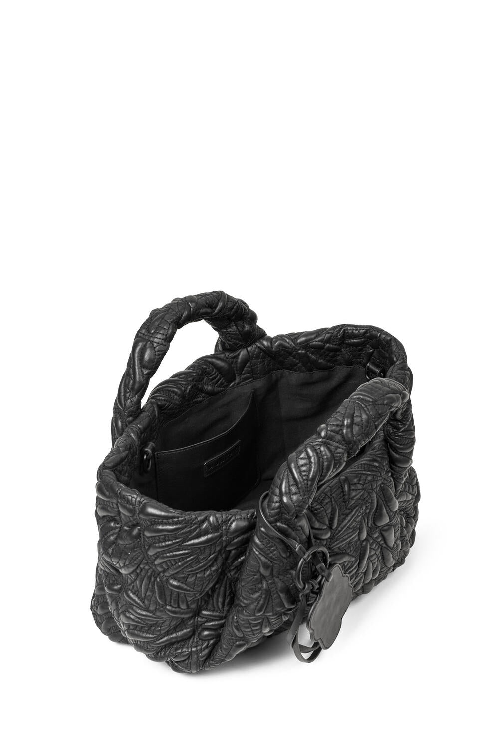 Lix Quilt lædertaske - 2 Black