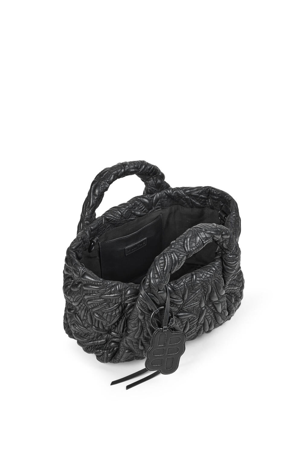 Lix Quilt lædertaske - 2 Black