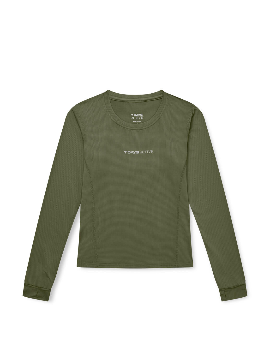 Body W Performance træningsbluse – Dark Olive