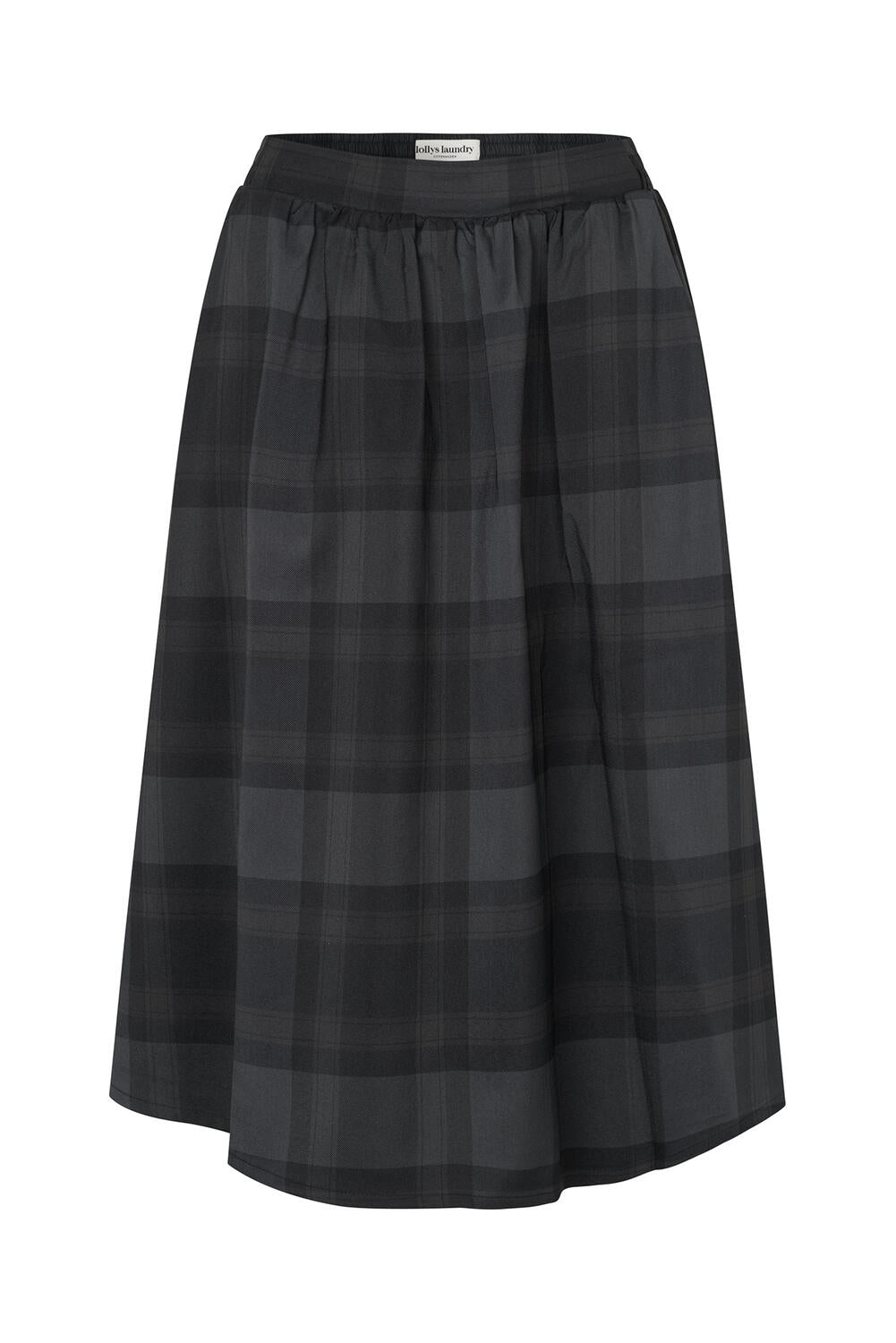 EllaLL midi nederdel - 14 Dark Grey