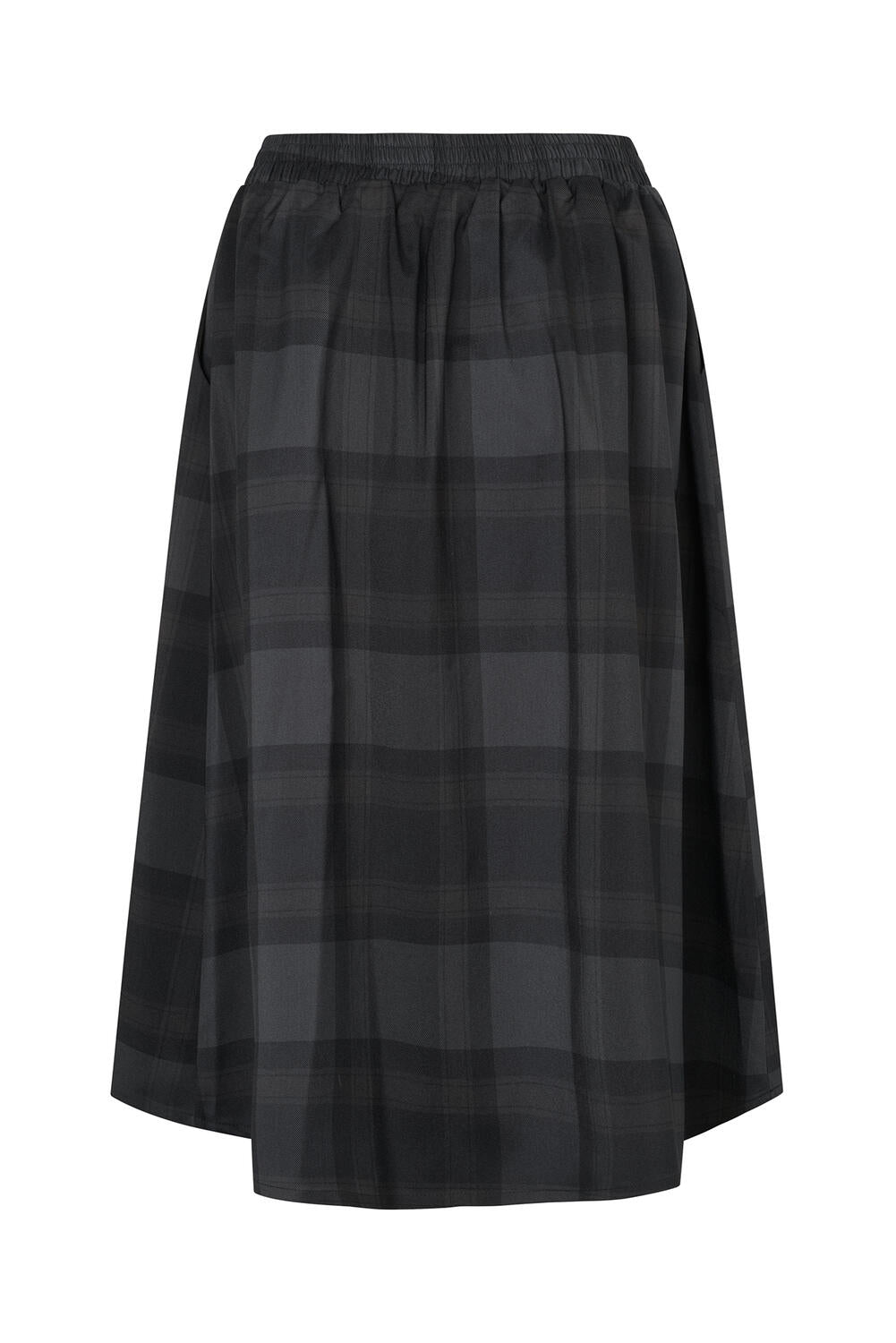 EllaLL midi nederdel - 14 Dark Grey
