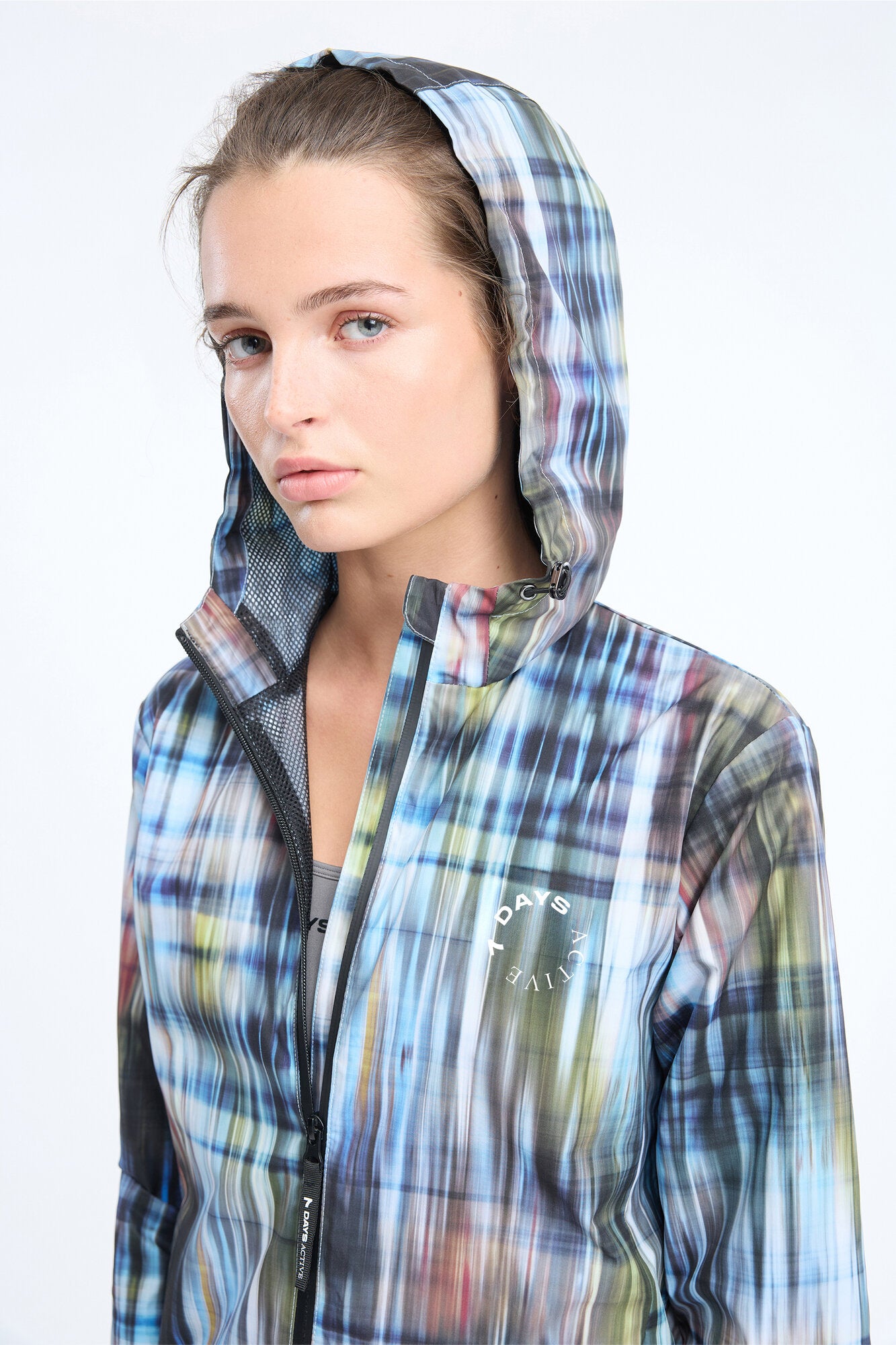 Body W Hooded jakke – 111 Mix