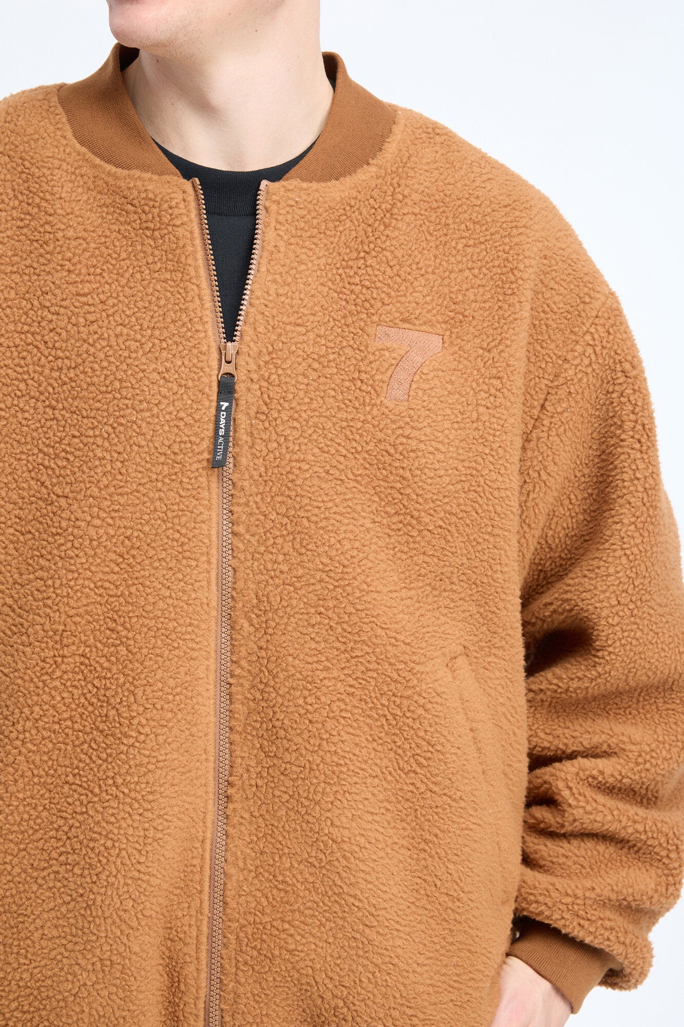 Soul Teddy Fleece bomberjakke – Sienna