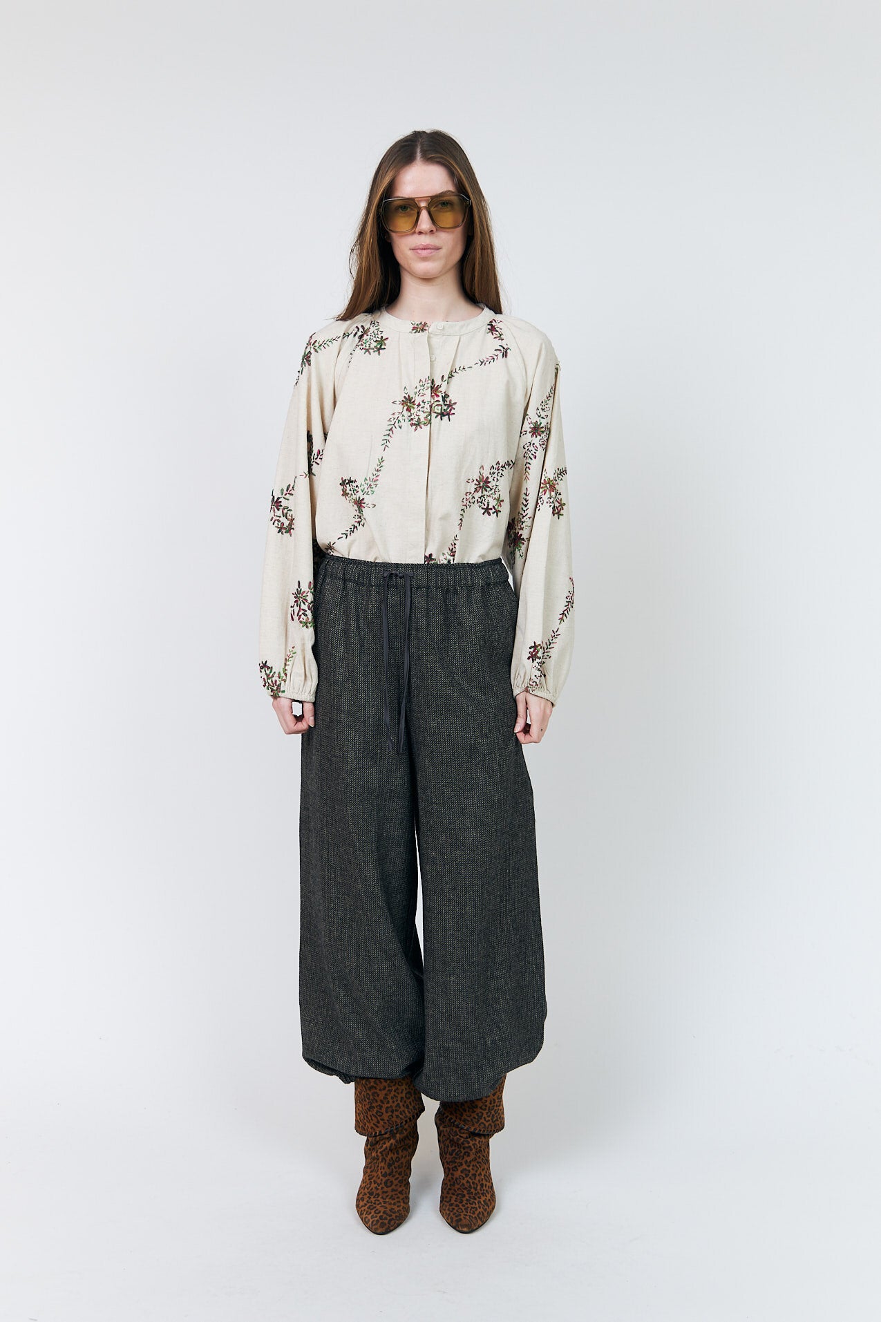 HaileyLL bluse - 02 Creme