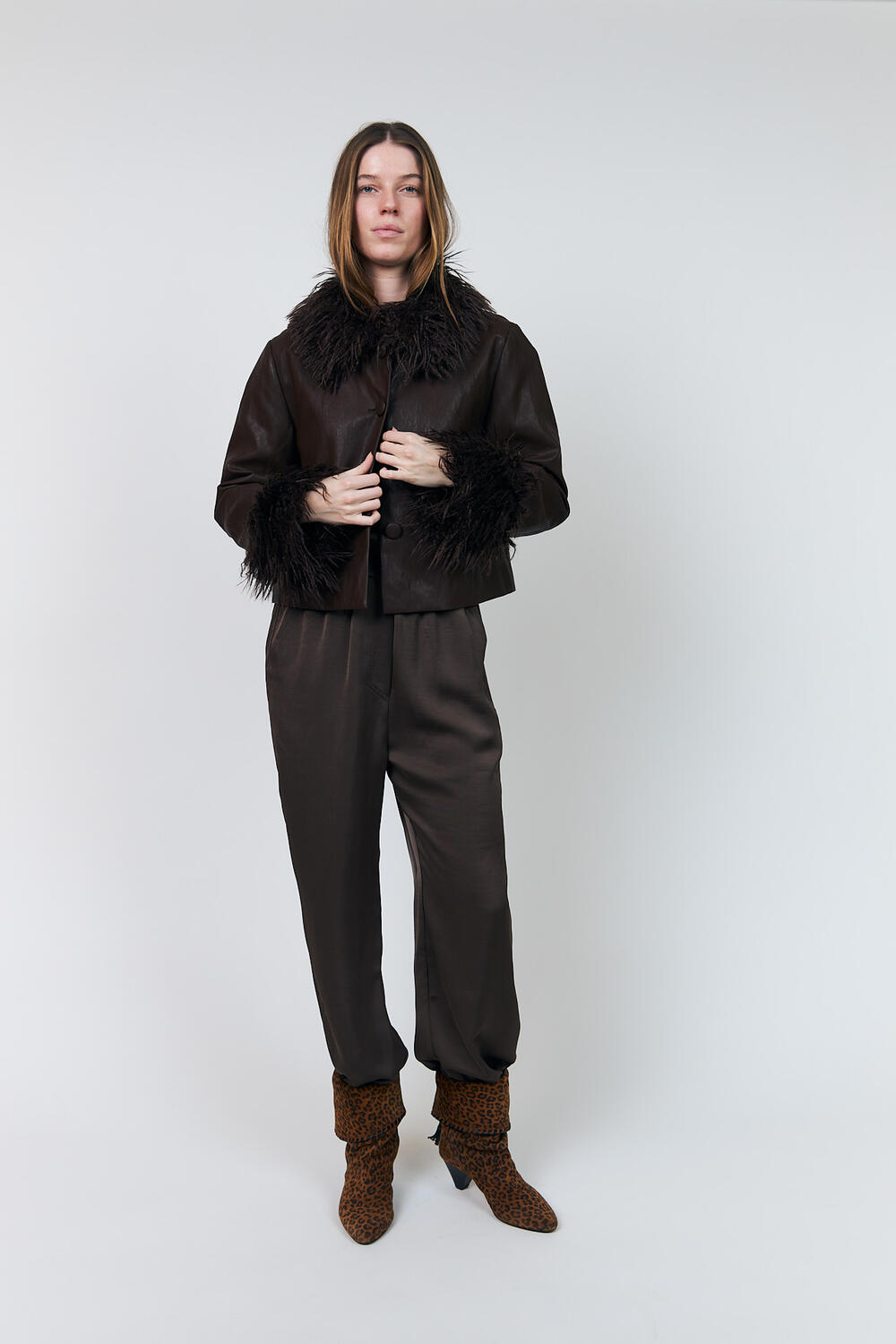 TracyLL jakke - 59 Brown