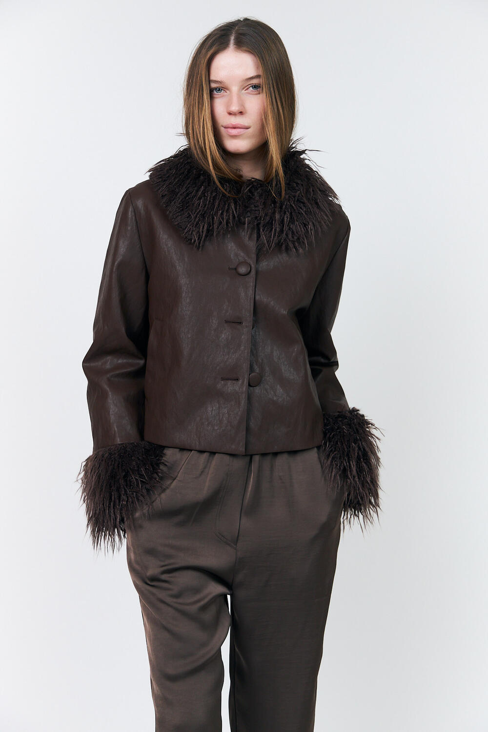 TracyLL jakke - 59 Brown