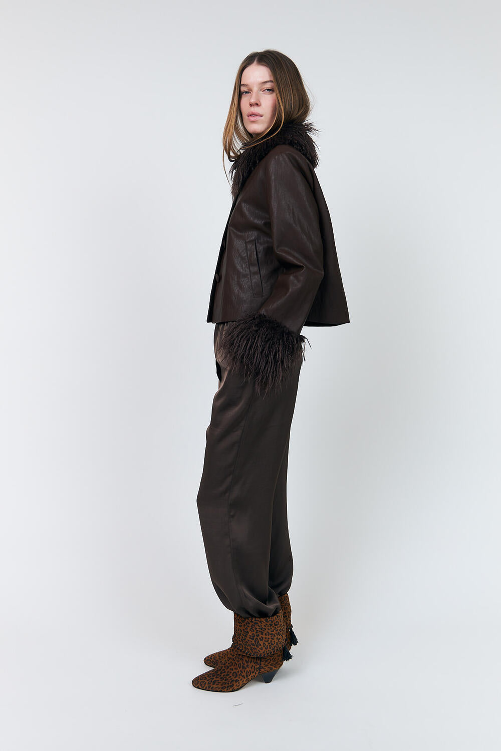 TracyLL jakke - 59 Brown