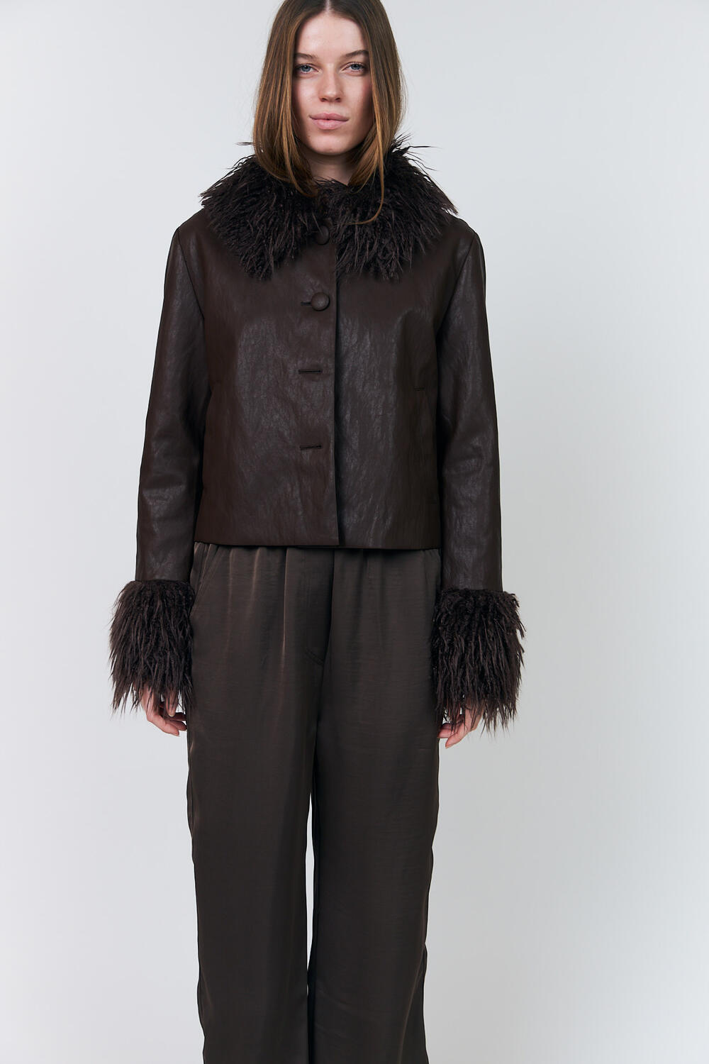 TracyLL jakke - 59 Brown