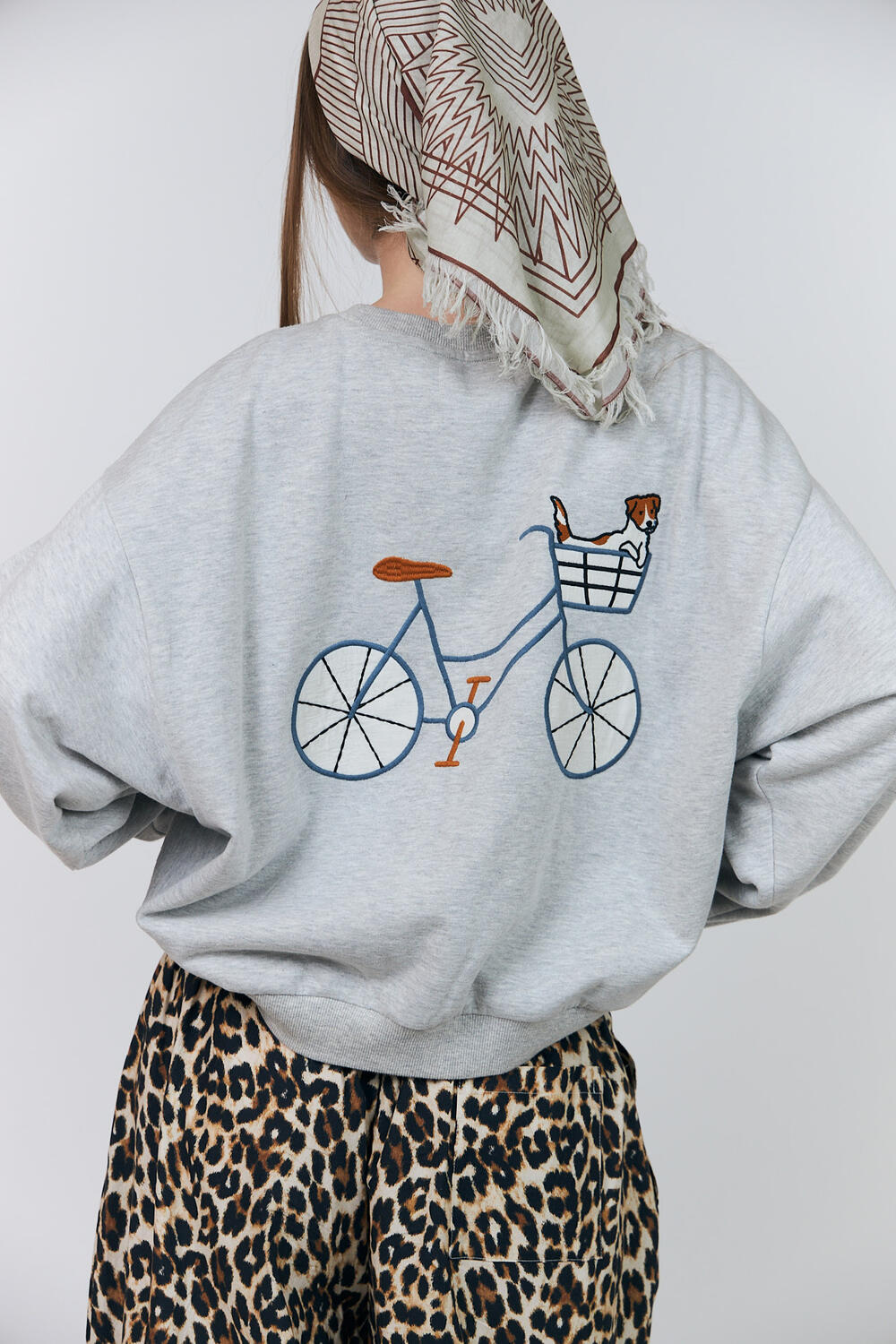 SydneyLL Dog sweatshirt - 13 Light Grey Melange