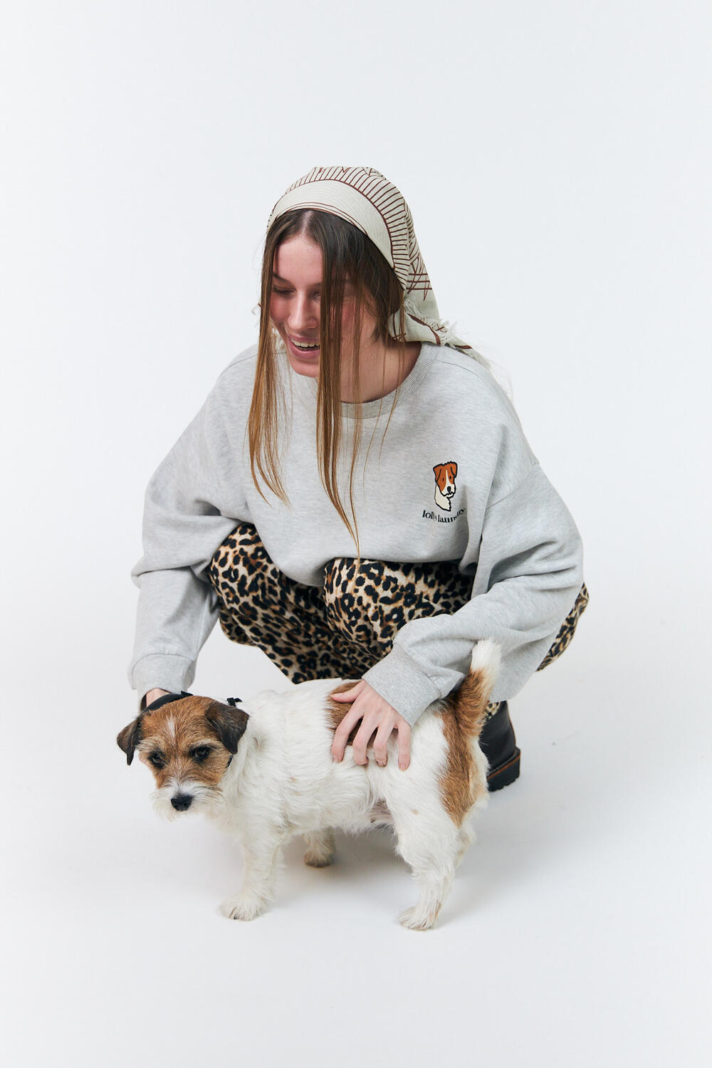 SydneyLL Dog sweatshirt - 13 Light Grey Melange
