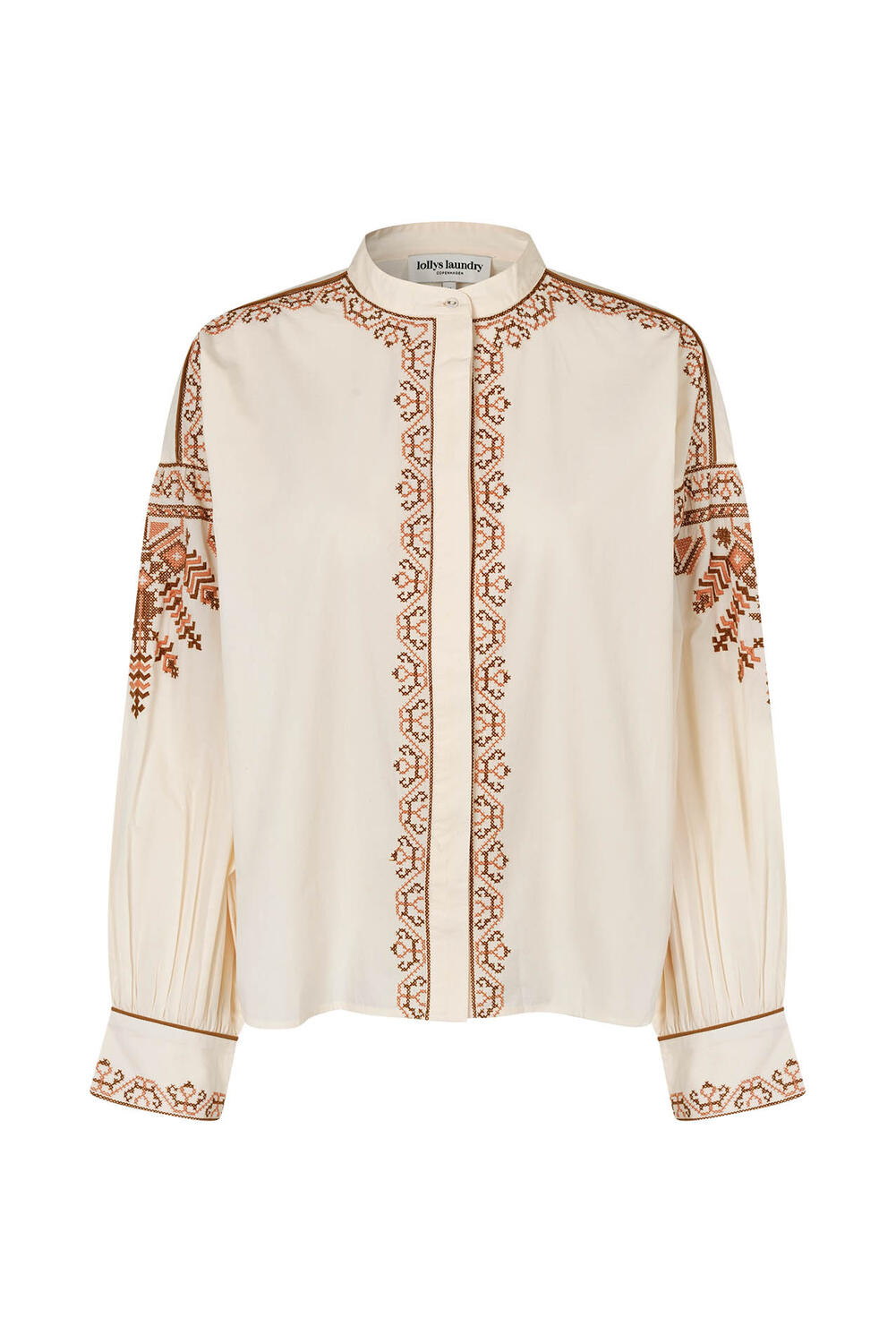 LuciaLL skjortebluse - 02 Creme