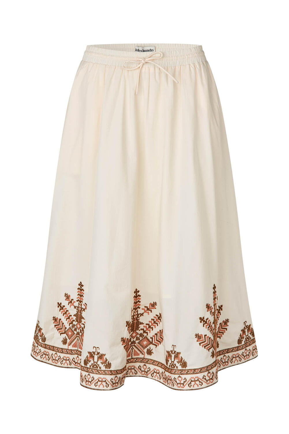 BristolLL midi nederdel - 02 Creme