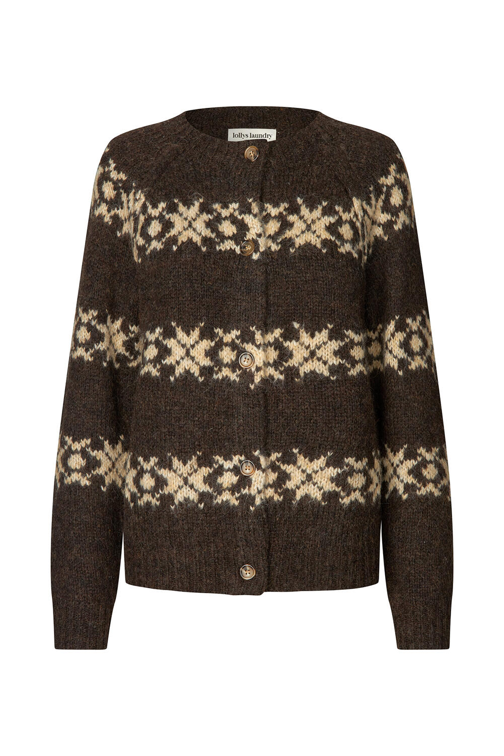 PadovaLL cardigan - 87 Dark Mokka