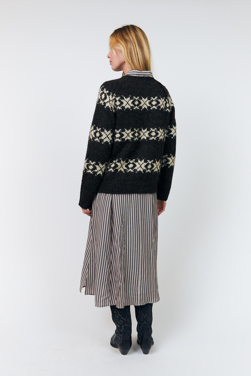 PadovaLL cardigan - 87 Dark Mokka