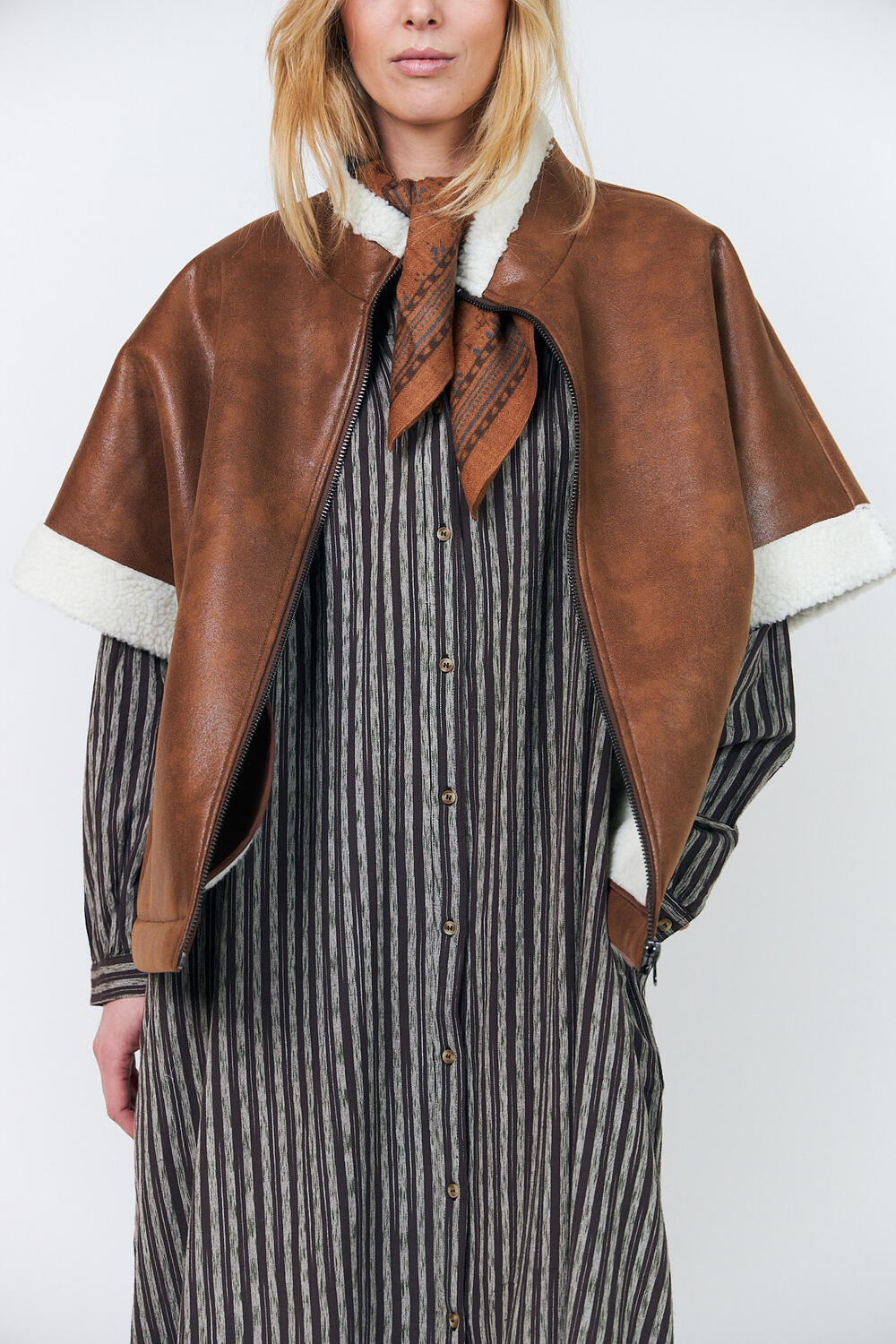 SamaLL kortærmet jakke - 59 Brown