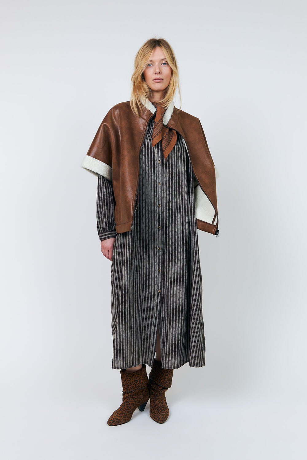 SamaLL kortærmet jakke - 59 Brown