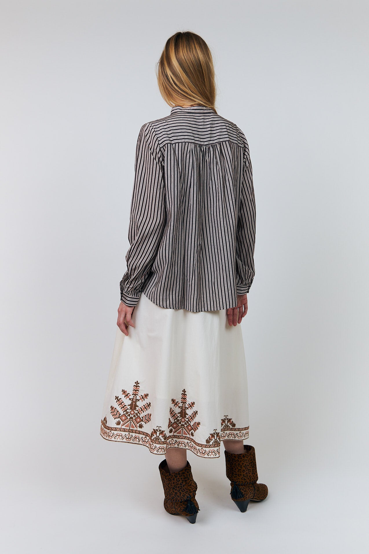 LariLL bluseskjorte - 08 Beige