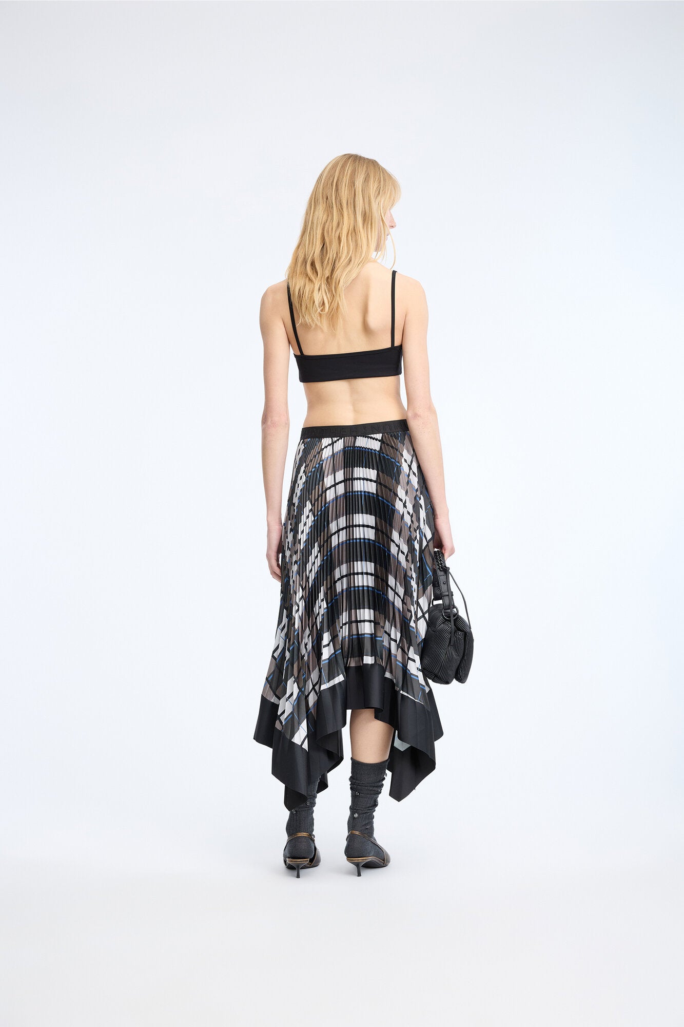 Cynthia midi nederdel – Print Brow