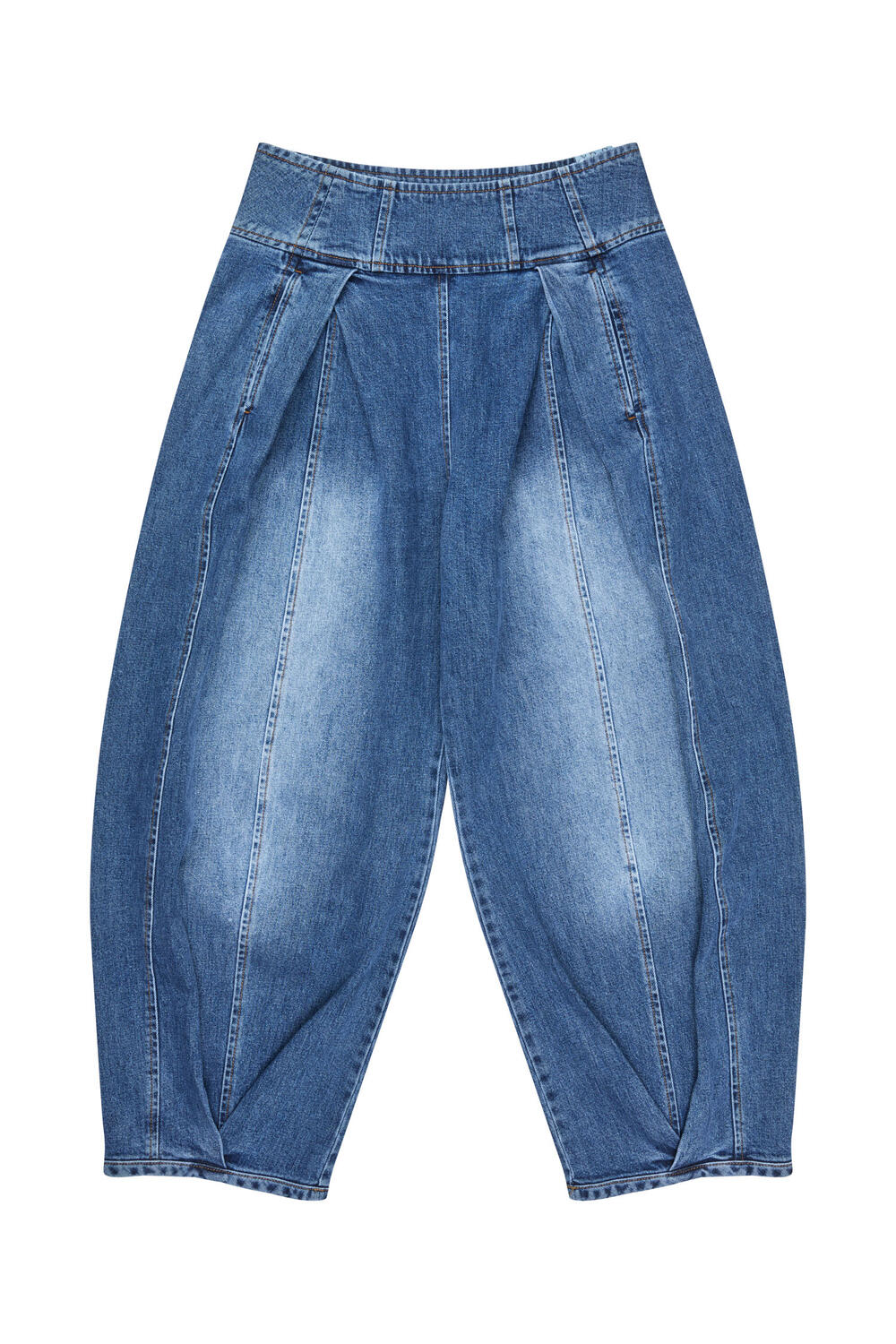 Coralyne barrel jeans – Blue