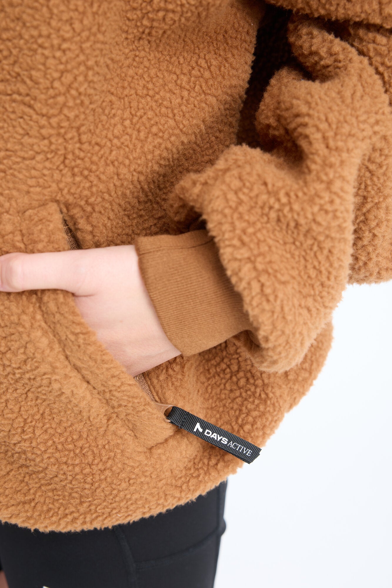 Soul Teddy Fleece bomberjakke – Sienna