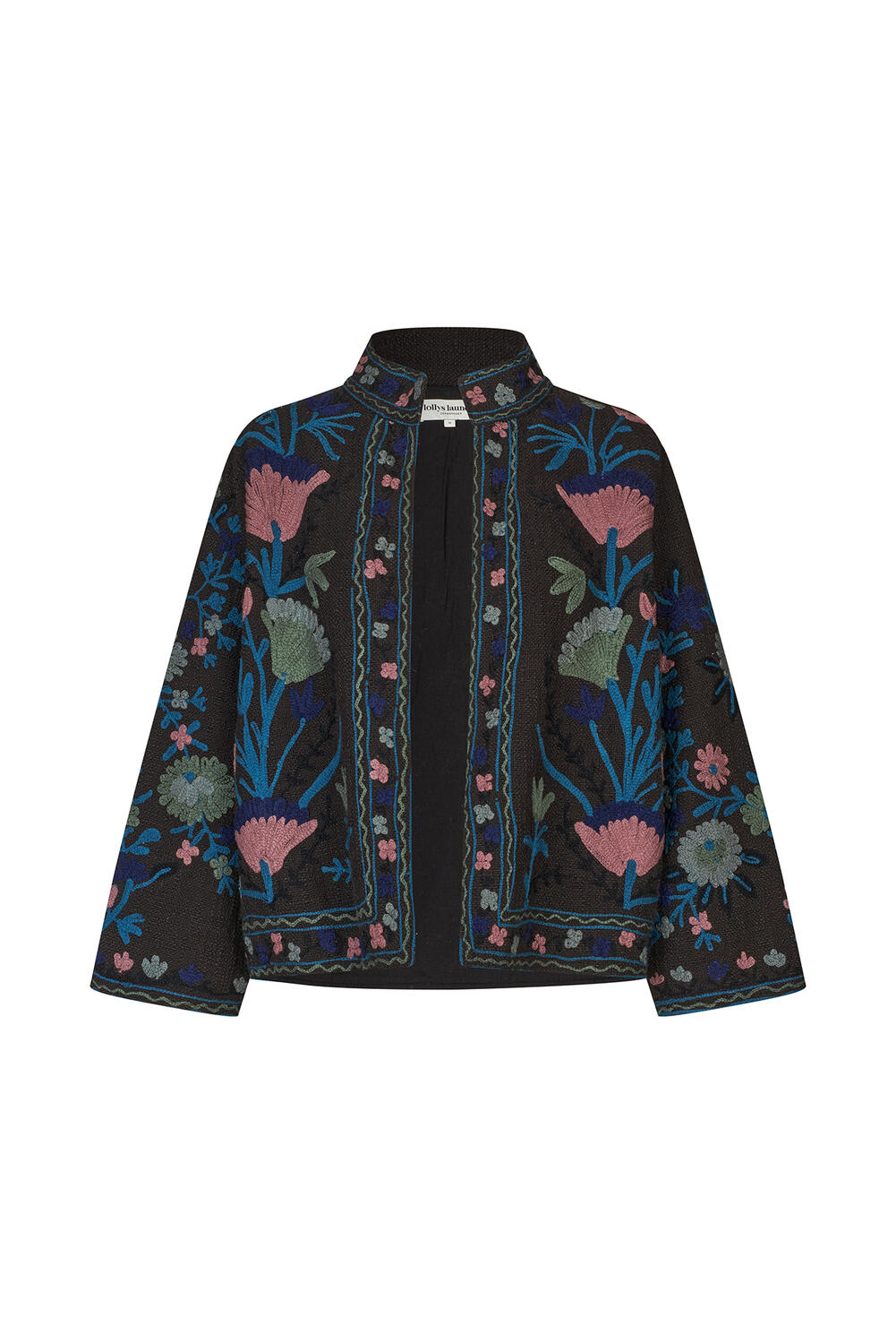 Sadiell Ls quiltet jakke – Washed Black