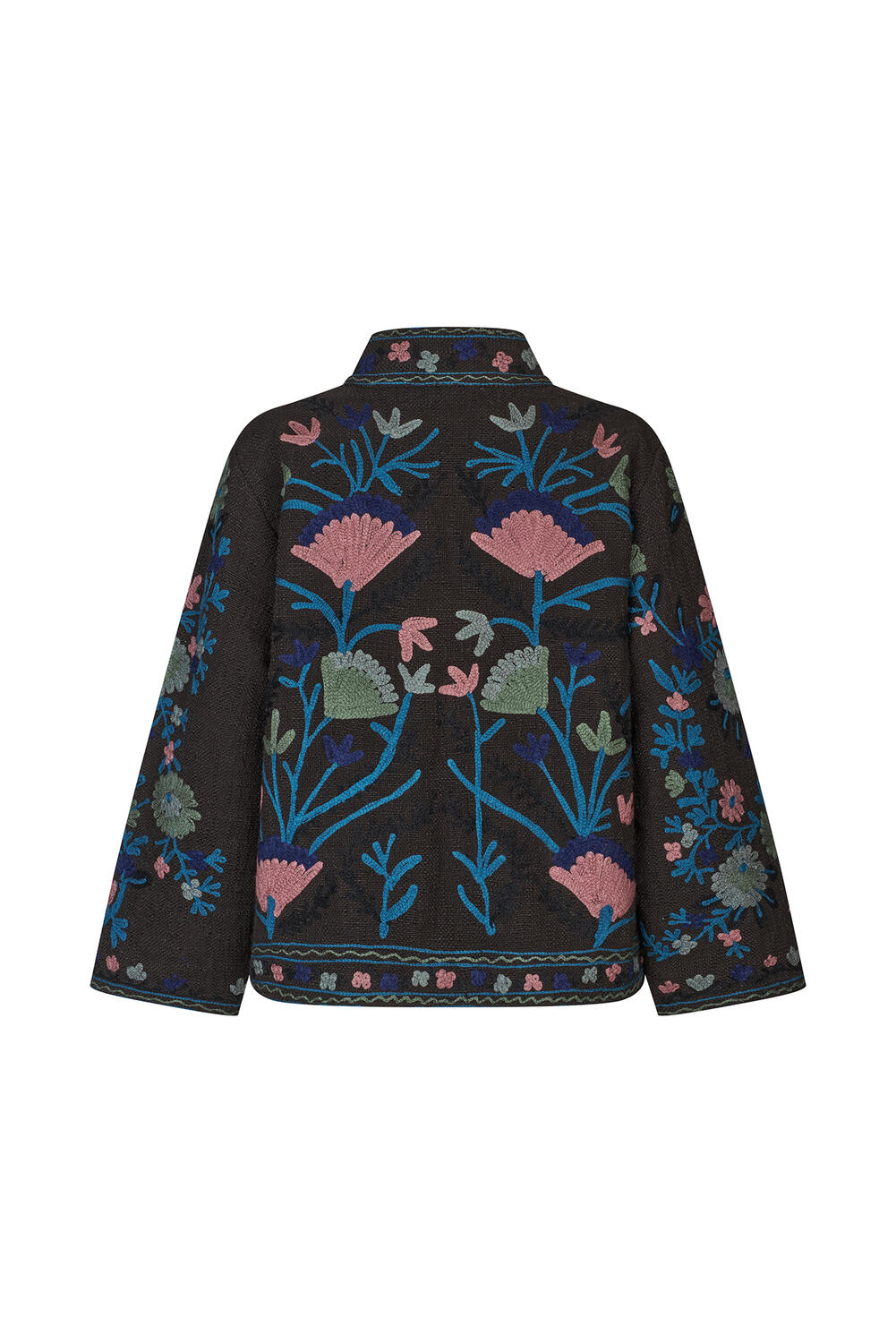 Sadiell Ls quiltet jakke – Washed Black