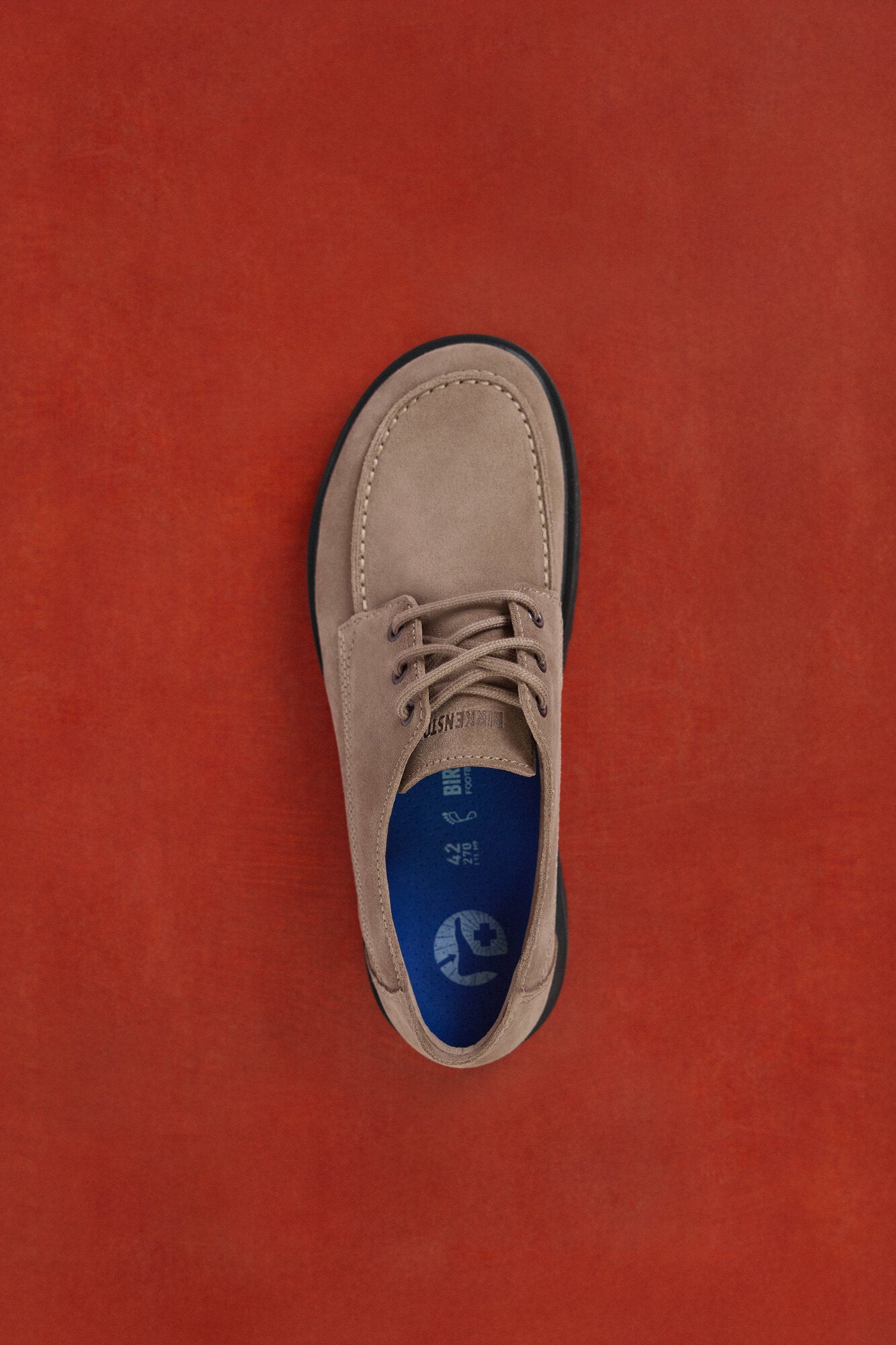 Highwood Moc Lace Low sko - Gray Taupe