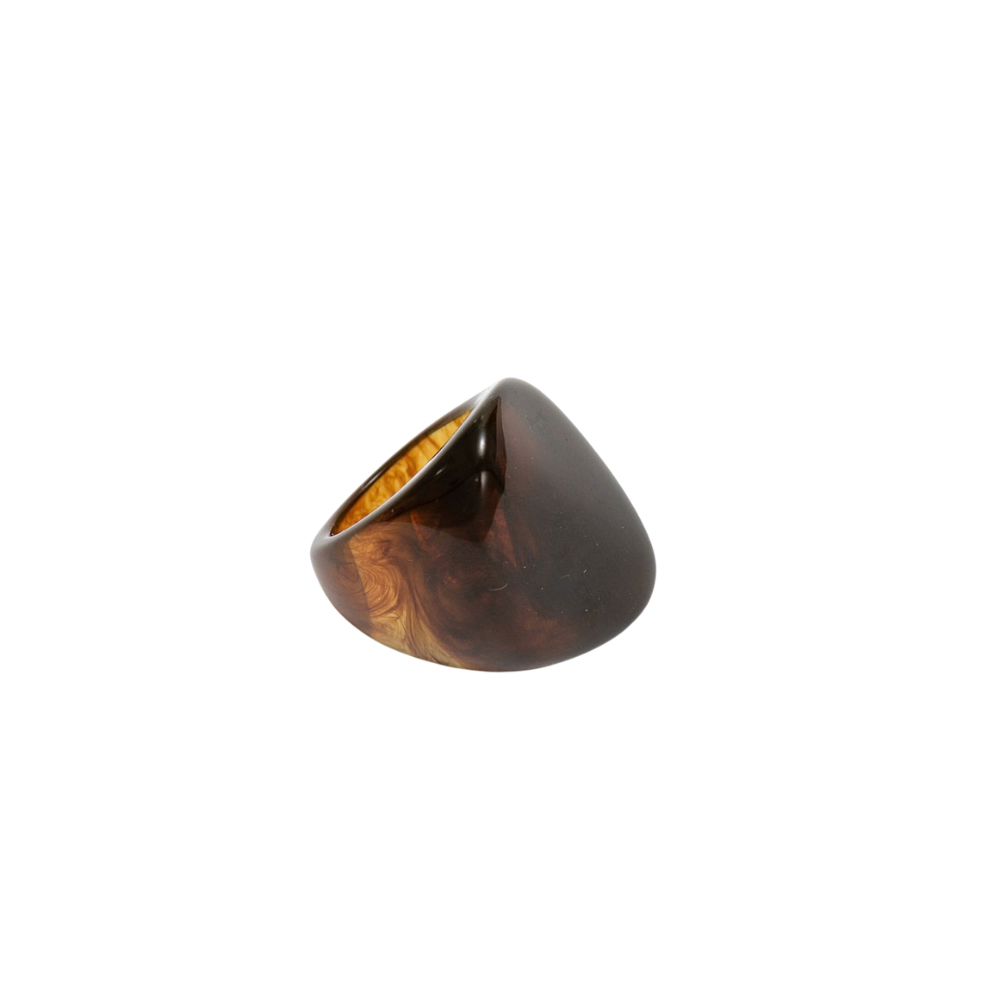 Belle ring - brun