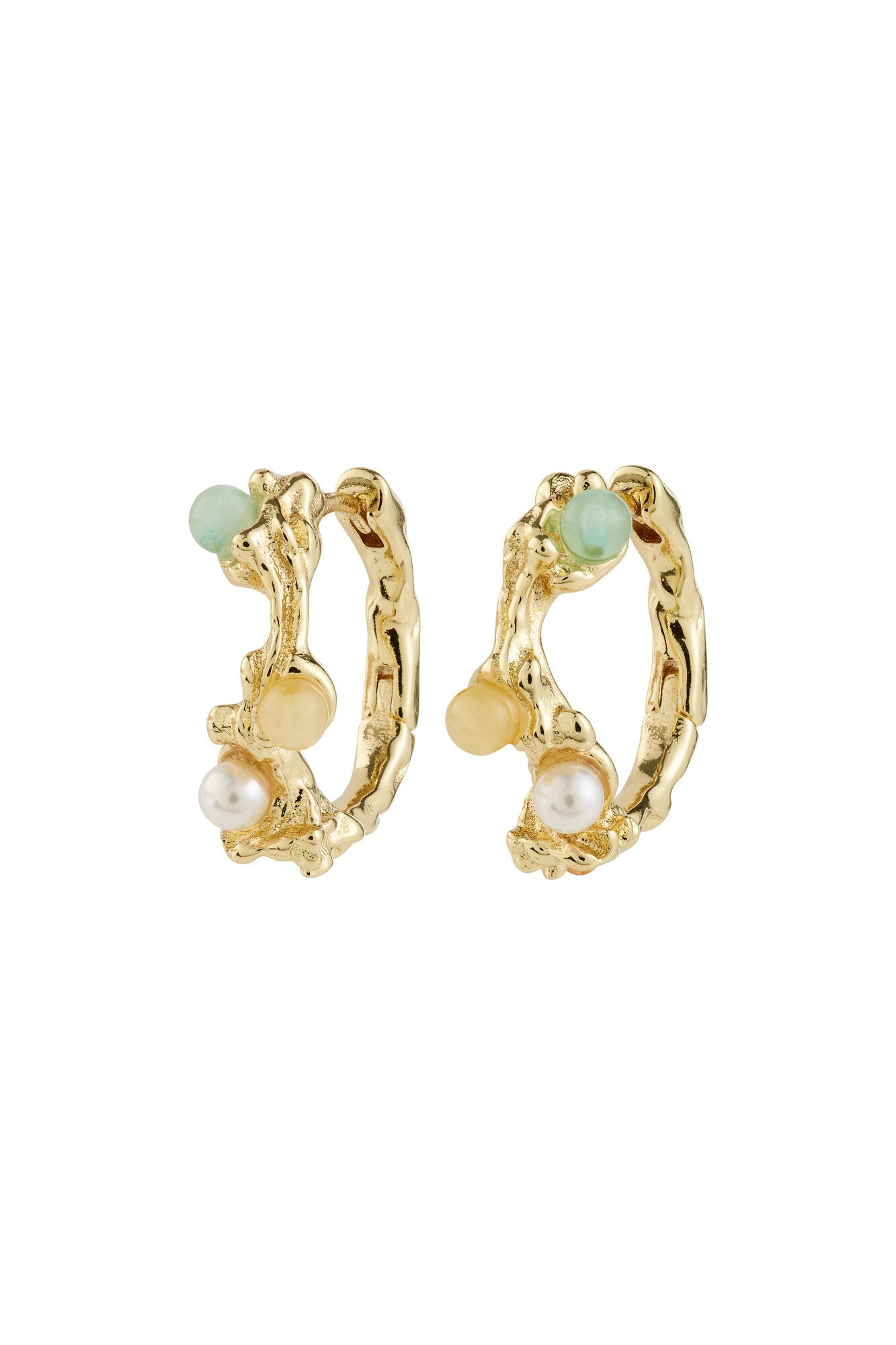 Iris hoops - forgyldt