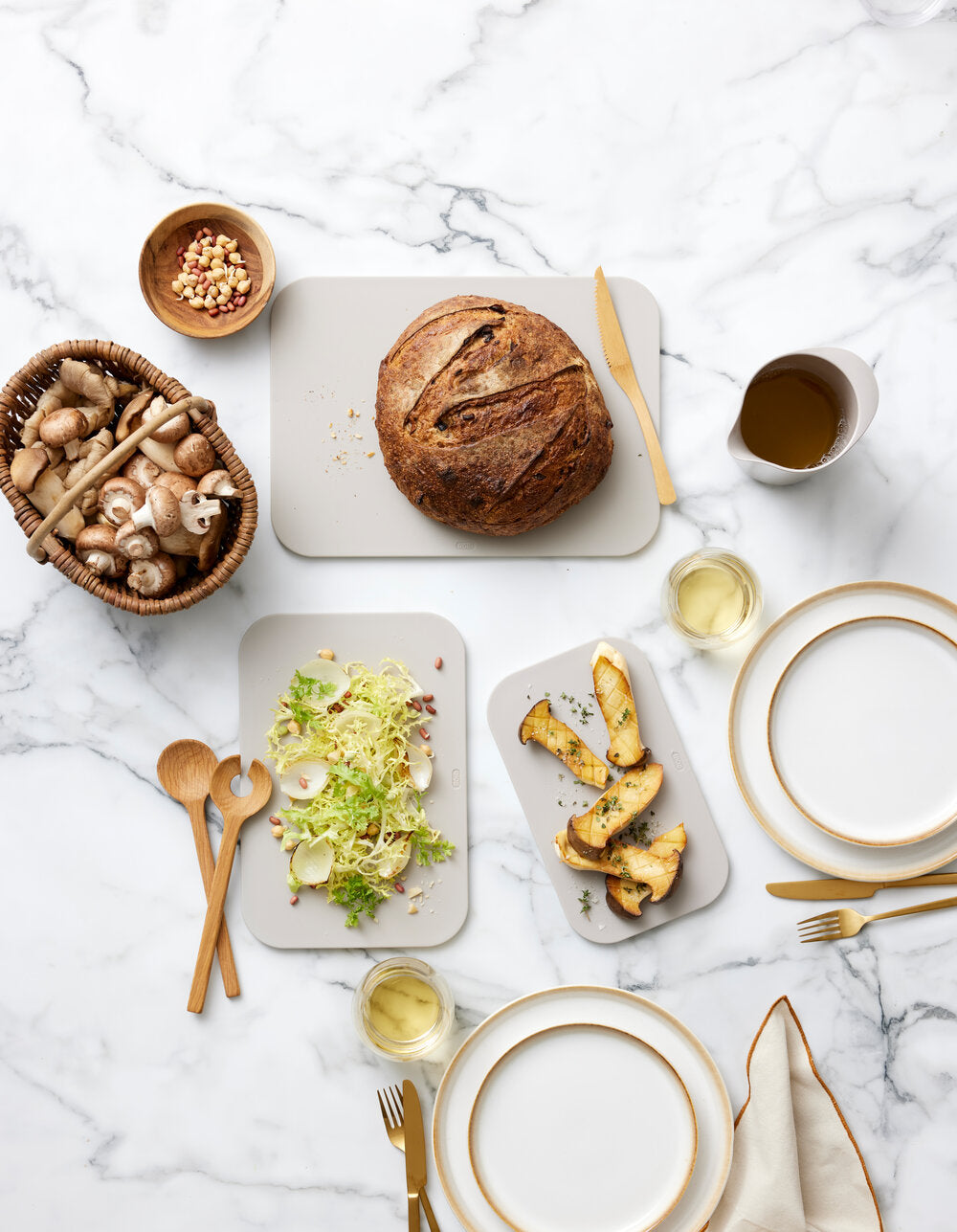 Choptima skærebræt-sæt, 3-pak - Humus