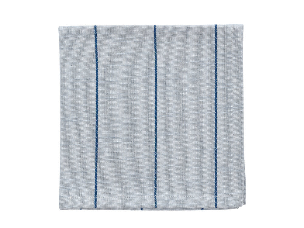 Line stofserviet, Royal Blue - 4 stk.