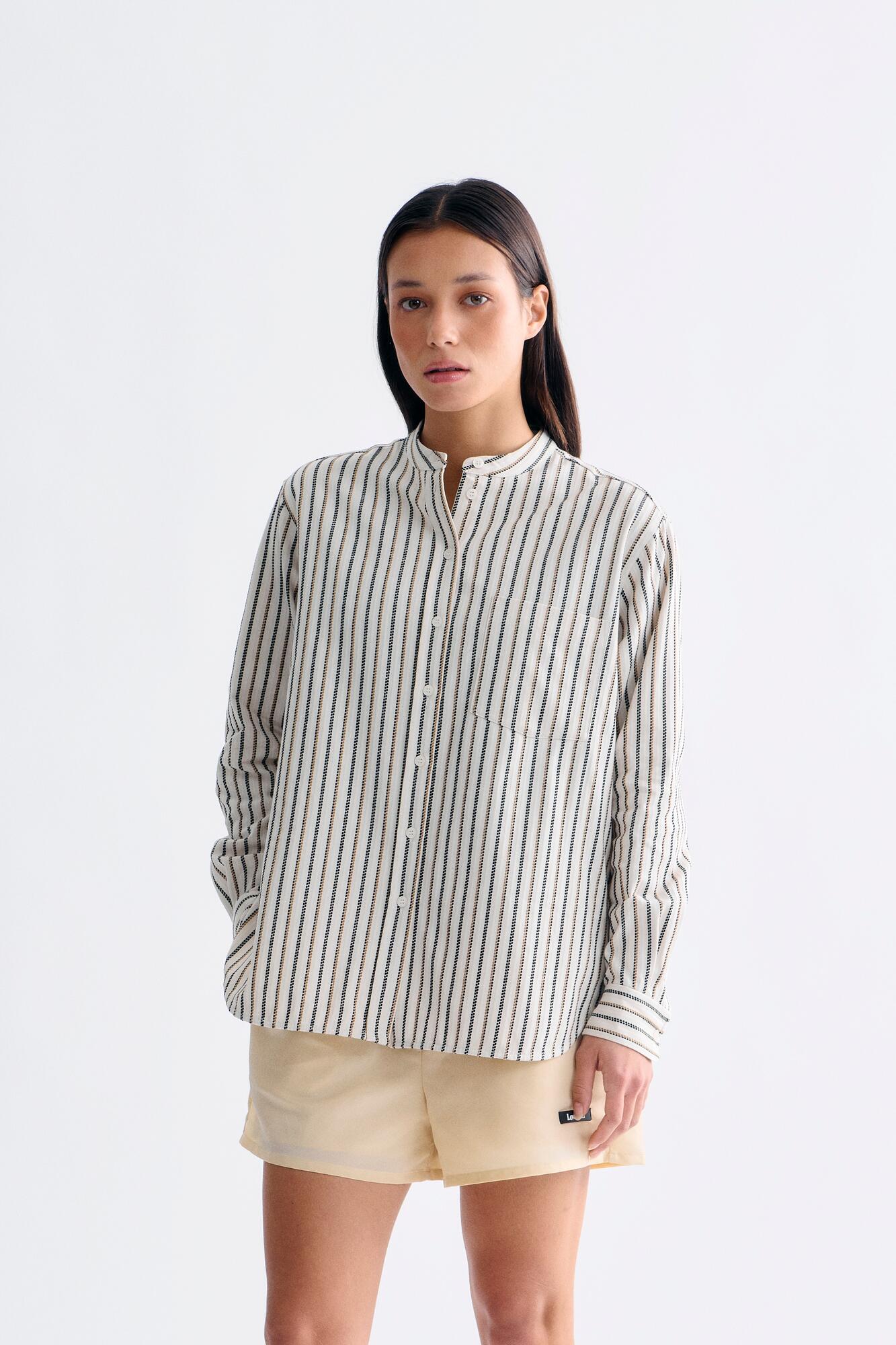 Edgar skjorte - 184 Striped Handloom
