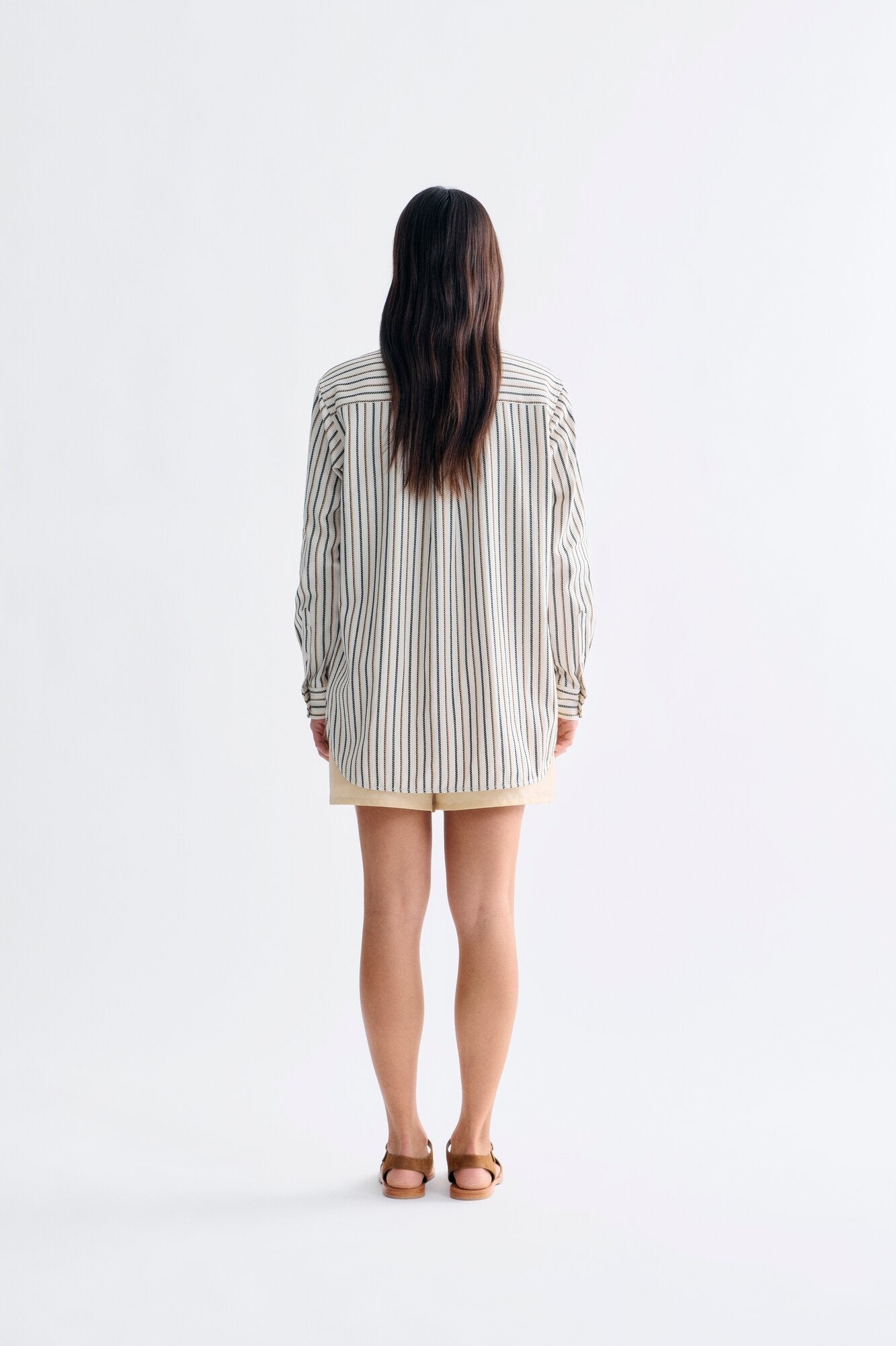 Edgar skjorte - 184 Striped Handloom