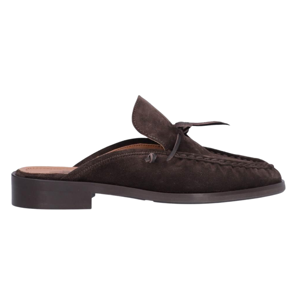 Mule loafers - T.moro babysilk suede 556