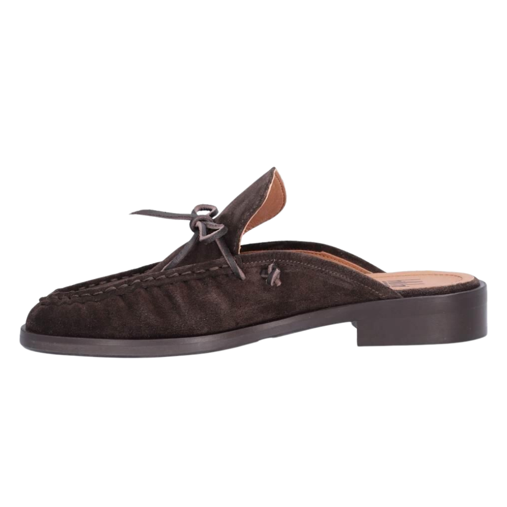 Mule loafers - T.moro babysilk suede 556