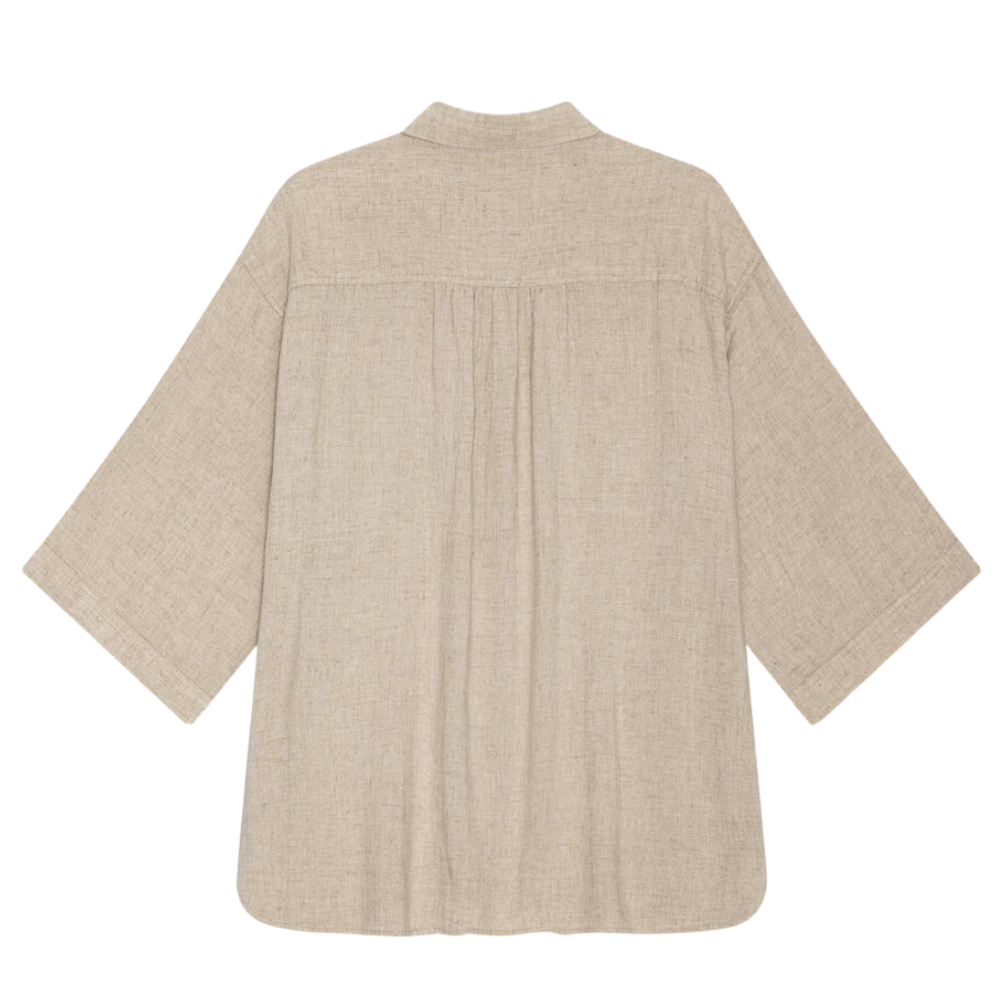 Ellie hørskjorte - Natural Linen