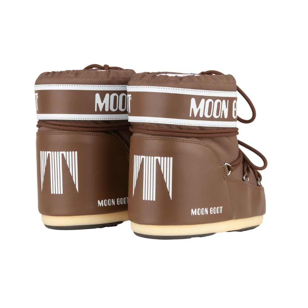 Icon Low Nylon vinterstøvler – Cocoa