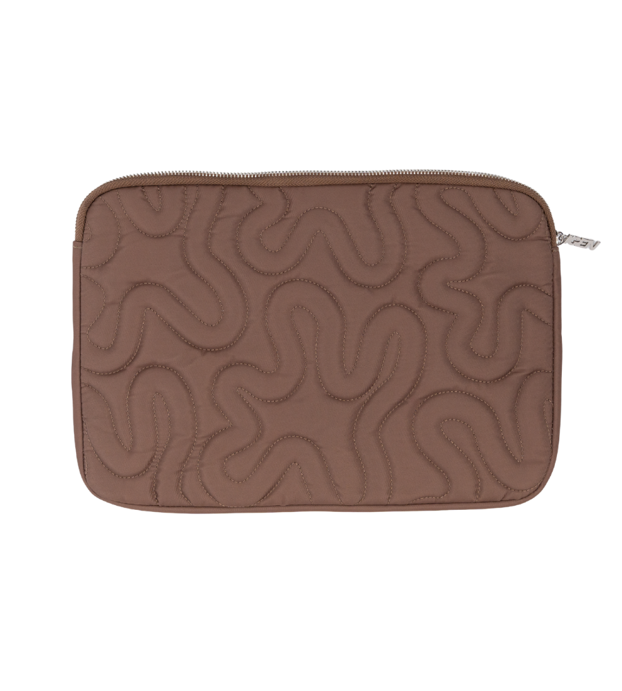 Swirl computer sleeve 13-14” - brun
