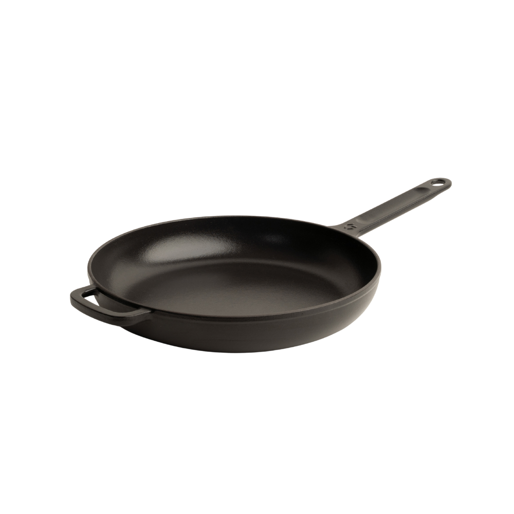 Støbejernspande, Ø28 cm - Matsort
