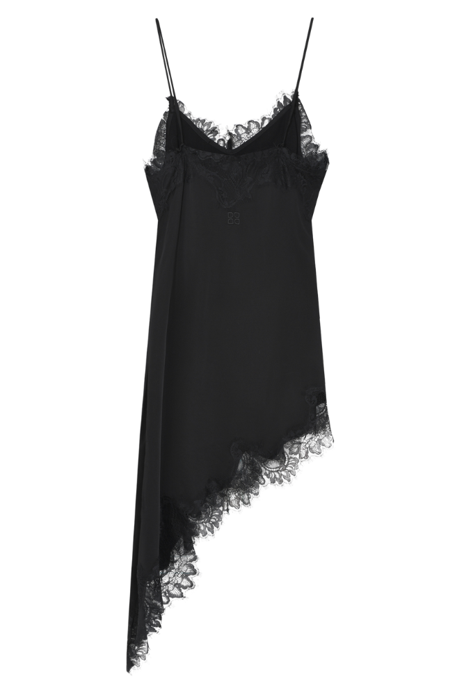 Lara lang blondetop - sort