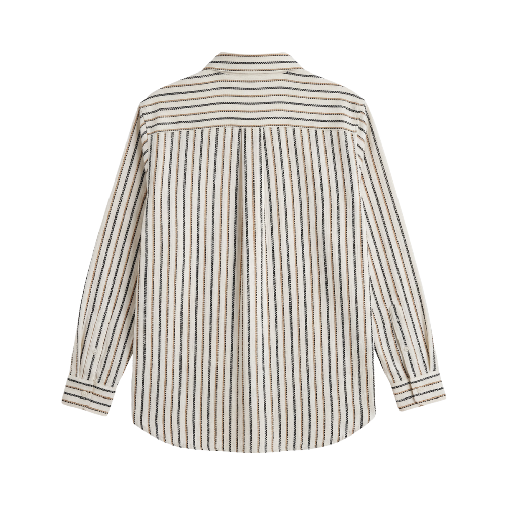 Edgar skjorte - 184 Striped Handloom