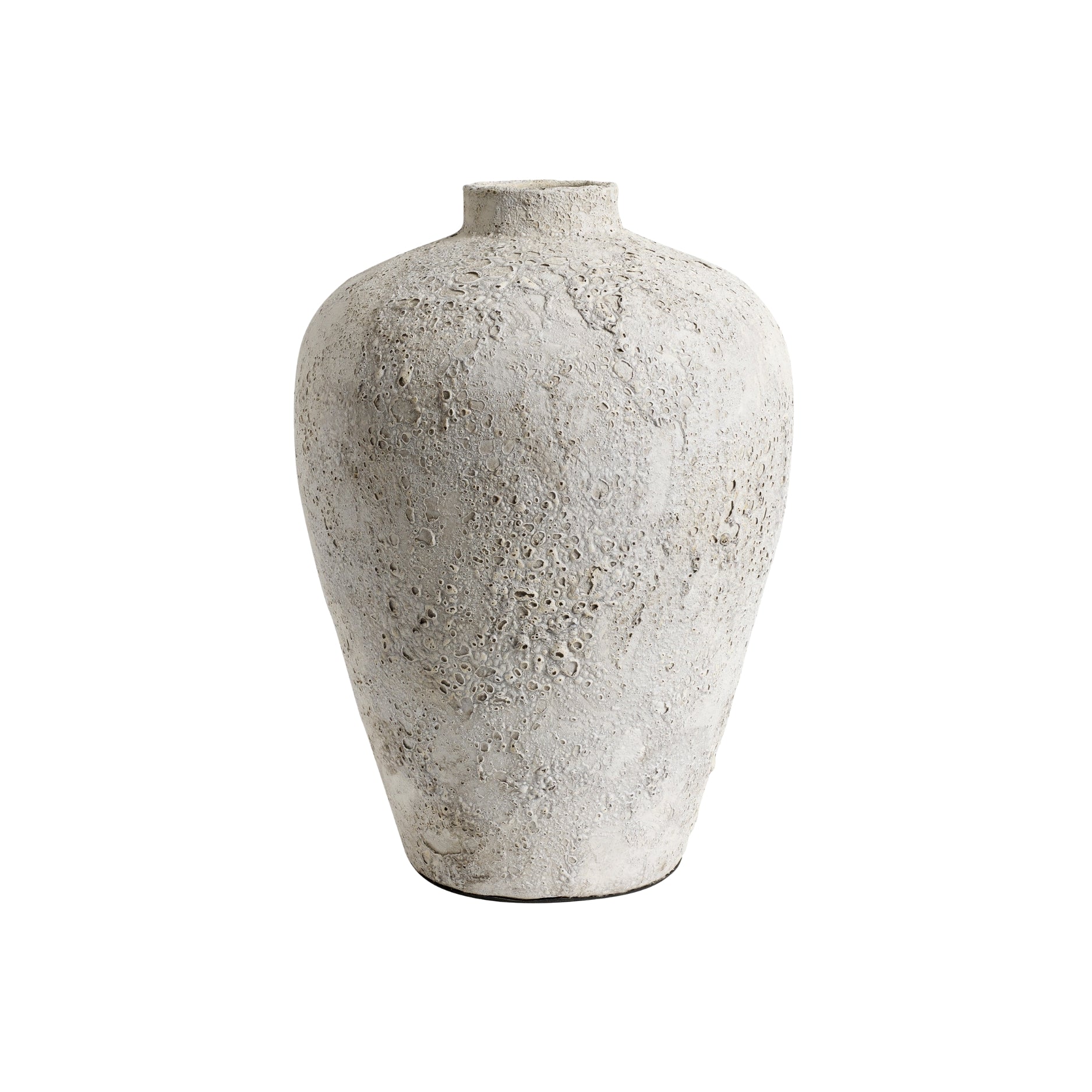 Luna krukke, grå - H40 cm.