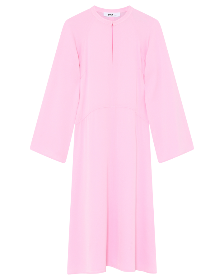 Walker Matte Crepe kjole - Pink Lady