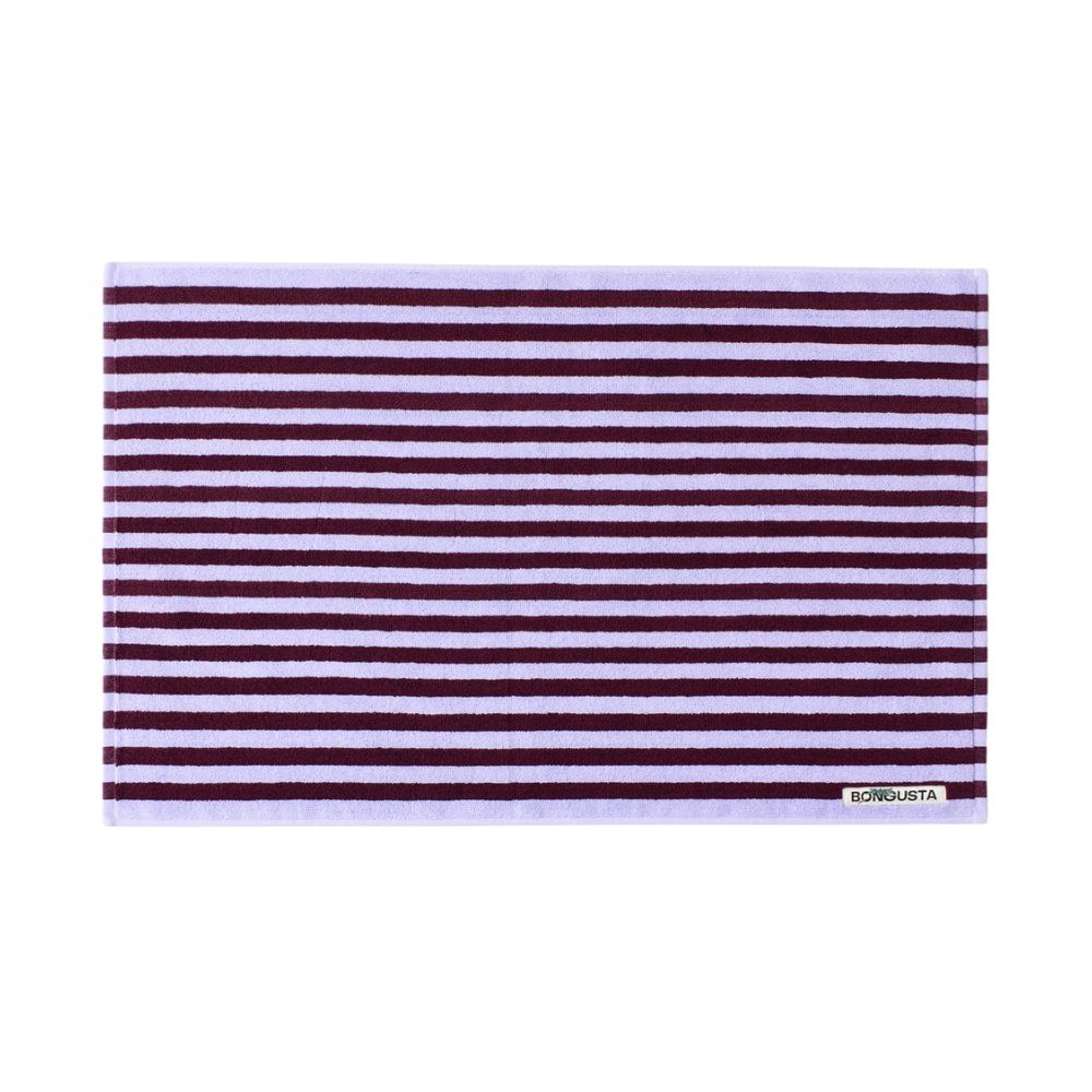 Naram bademåtte - wine & lavender blue