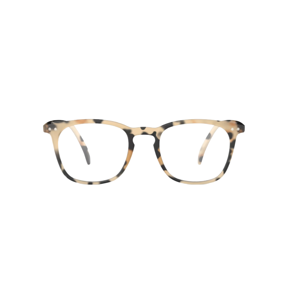 #E læsebrille - Light Tortoise